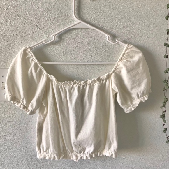 ❌SOLD❌NWT Brandy Melville Mira Square Neckline Top - Picture 3 of 5